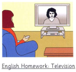 english homework television